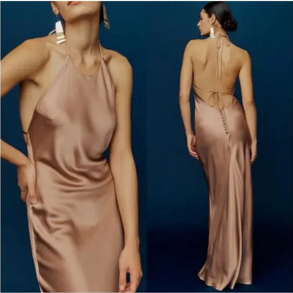 Reformation Jeany 100% silk dress